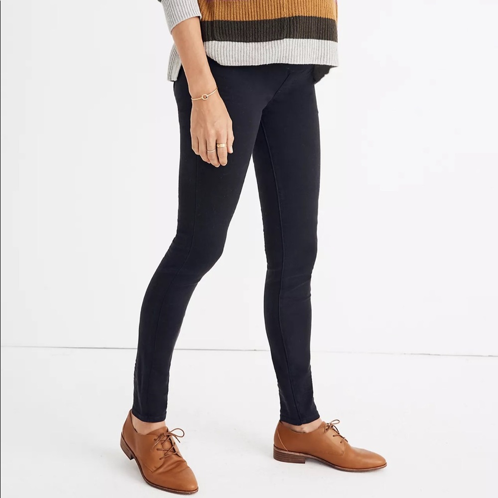 NWT MADEWELL Maternity Over-the-Belly Skinny Jeans in Lunar Wash Size 27